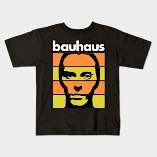 Gothic Labyrinth Navigating The Sonic Realms Of Bauhaus Kids T-Shirt